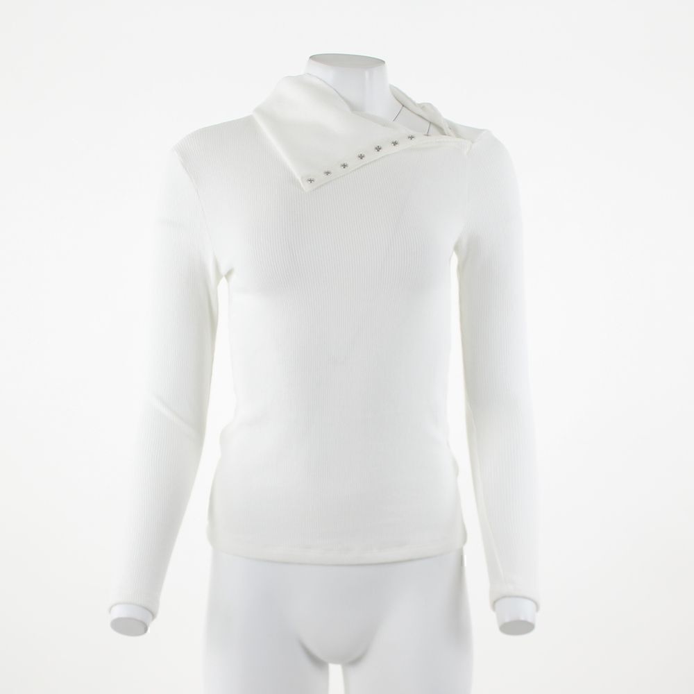 Enza Costa Split Collar Top - Picture 2 of 5